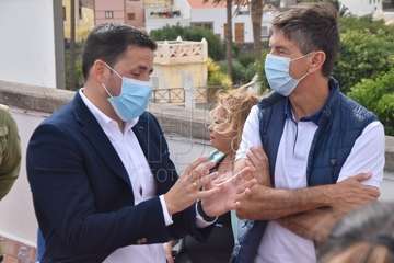 Viva Canarias graba su primer programa en Telde (Foto Francisco Javier Santana)